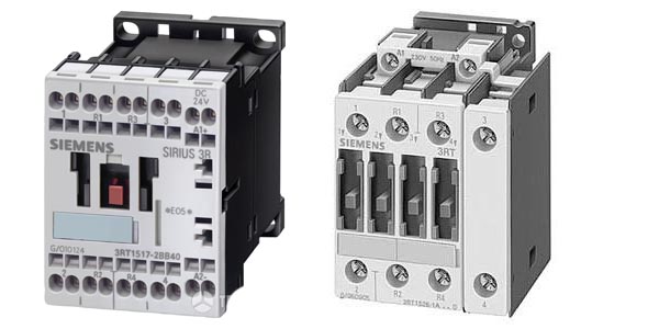 Четырехполюсные переключающие контакторы Siemens SIRIUS 3RT15