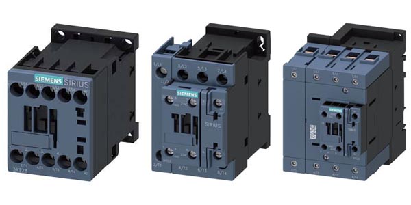 Силовые четырехполюсные контакторы Siemens SIRIUS 3RT23
