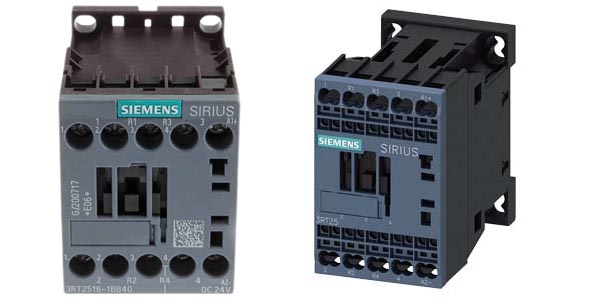 Четырехполюсные переключающие контакторы Siemens SIRIUS 3RT25