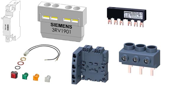 3RV19/3RV29 Принадлежности и аксессуары для автоматических выключателей Siemens