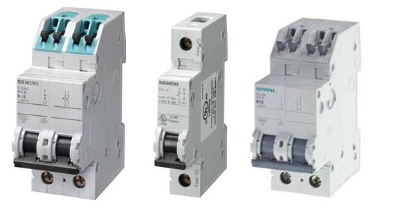 Модульные автоматические выключатели Siemens SENTRON 5SJ