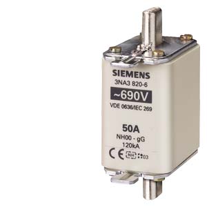 Siemens 3NA3820-6 предохранитель